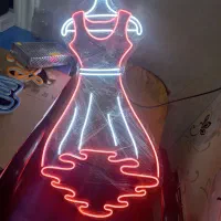 تابلو نئون فلکسی|ریسه و چراغ تزئینی|تهران, نازی‌آباد|دیوار