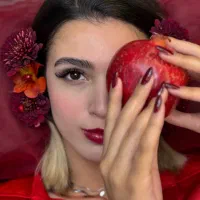 مدل مژه برای پروژه کریسمس