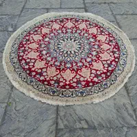 فرش دستباف گرد نایین قطر 1/5متری|فرش|تهران, جیحون|دیوار