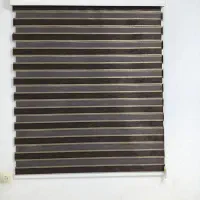 پرده زبرا در حد نو