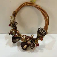 قاب گل حلقه گل طبیعی