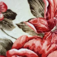 پتو گل برجسته دو رویه نو برای جهیزیه عروس