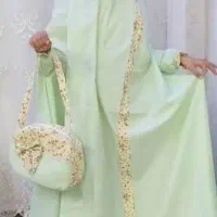 دوخت اختصاصی ست چادر نماز جشن تکلیف دخترانه|لباس|فردیس, شهرک وحدت|دیوار