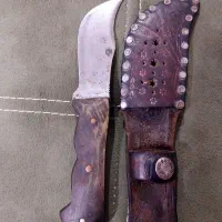 چاقو قدیمی کلکسیونی ممد طلا