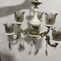 لوستر سه شاخه درحد نو