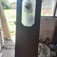 درچوبی قدیمی بدون چارچوب|مصالح و تجهیزات ساختمان|کوچصفهان, |دیوار