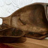 ظروف میوه خوری چوبی|ظروف سرو و پذیرایی|بیرجند, |دیوار