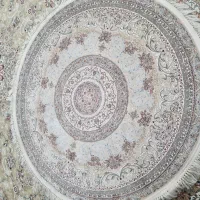 فرش گرد ۱/۵در۱/۵ قیطران گرد برجسته|فرش|مشهد, انقلاب|دیوار