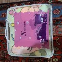 پتو گلبافت نوزادی(سیسمونی)