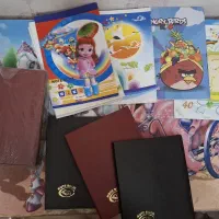 دفتر خط دار و دفتر نقاشی