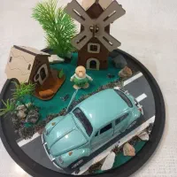 باکس شیشه ای ماشین و منظره|صنایع دستی و سایر لوازم تزئینی|تهران, مطهری|دیوار