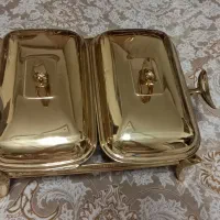 دو عدد سوفله خوری طلایی دو قلو طلایی نو آکبند|ظروف سرو و پذیرایی|تهران, مهرآباد جنوبی|دیوار