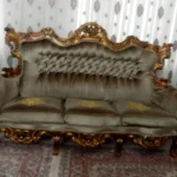 مبل سلطنتی 9 نفره|مبلمان خانگی و میز عسلی|لاهیجان, مهرگان|دیوار