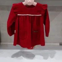 لباس دخترانه کاملا نو وسالم فقط یکبار تن خورده|کفش و لباس بچه|خرمدره, |دیوار