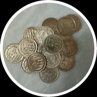 چندعددسکه مسی ونقره