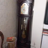 ساعت چوبی قدیمی سالم سالم