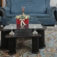 مبل هفت نفره با میز عسلی|مبلمان خانگی و میز عسلی|دوگنبدان, |دیوار