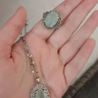 نیم ست زمرد