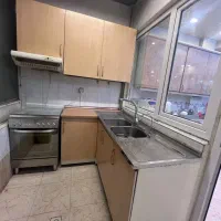 کابینت بدنه فلز دربها ام دی اف با سینک و هود