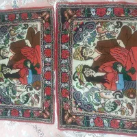 قالیچه دست باف طرح زن و مرد