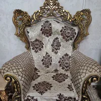 مبلمان استیل ۷نفره با ۳ عدد میز عسلی|مبلمان خانگی و میز عسلی|تهران, وصفنارد|دیوار