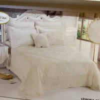 روتختی عروس ترک شیک مخمل و گیپور