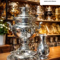 سماور برنجی گازی