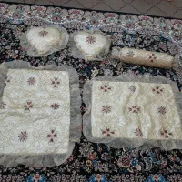 روتختی ۶ تکه ساتن گلدوزی شده|سرویس روتختی|قم, نیروگاه|دیوار