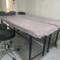 دو عدد تخت ماساژ و اپیلاسیون نو نو