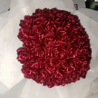 دسته گل ربانی قرمز