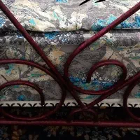 تخت دونفره فلزی