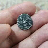 دوعدد سکه نقره آنتیک و کلکسیونی اشکانی خاص|کلکسیون سکه، تمبر، اسکناس|خرم‌آباد, |دیوار