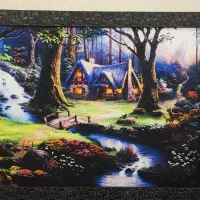 تابلو دیواری منظره بک لایت، تزئینی LED، چراغ خواب