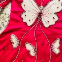 جواهر دوزی چادر و لباس بلوچی|لباس|خاش, |دیوار