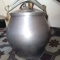 زود پز 10 لیتری حاج نصرالهی قدیمی جنس چدن ضخیم