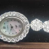 ساعت مچی نقره زنونه