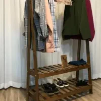 رگال چوبی دو طبقه