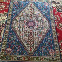 فرش دستباف. نخ پشم و ریشه هندی|فرش|اقلید, |دیوار