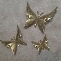 پروانه دیوارکوب برنز