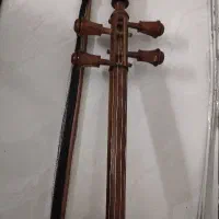 کمانچه پشت باز سالم به همراه کاور