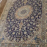فرش ۶ متری طرح نایین گل ابریشم