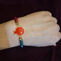 گوشواره و دستبند یلدایی