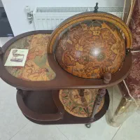 کره زمین میز بار ایتالیایی عتیقه