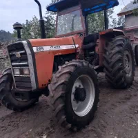 تراکتور ۲۸۵ جفت در حد با بارکش و مالبند