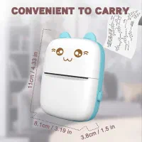 مینی پرینتر حرارتی قابل حمل fun print|پرینتر، اسکنر، کپی، فکس|تالش, هشتپر|دیوار