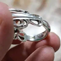 انگشتر فدیوم سبز|جواهرات|کرمانشاه, |دیوار