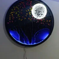 تابلو ماه.کالیگرافی.تابلو مذهبی|تابلو، نقاشی، عکس|چناران, |دیوار