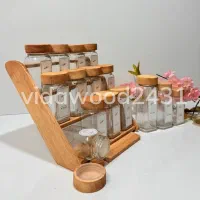 ست ۱۲ پارچه مک کارتی همراه استند(قابل شستشو)