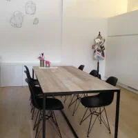 صندلی پایه ایفلی با میز رستیک روس|میز و صندلی غذاخوری|تهران, آرارات|دیوار