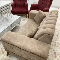 مبل ۷ نفره با کیفیت و خوش رنگ|مبلمان خانگی و میز عسلی|زاهدان, |دیوار